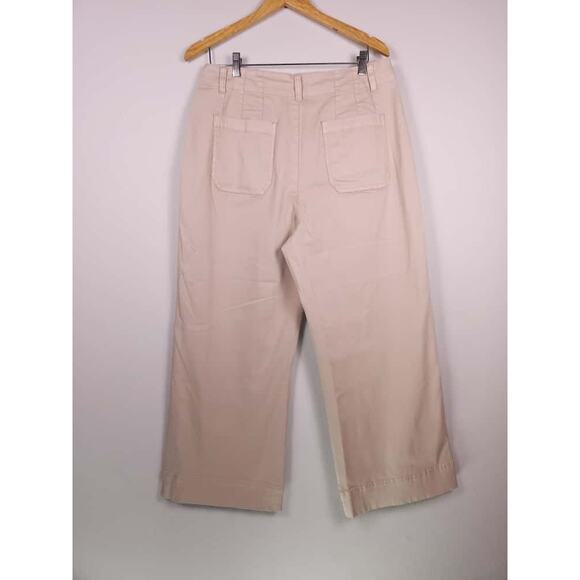 Habitat Clothes to Live In Oatmeal Wide Leg Pants – Size 14, NWT - Picture 13 of 15